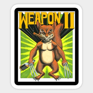 Weapon II Sticker